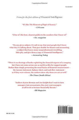 Financial Intelligence, Revised Edition: A Manager'S Guide To Knowing What The Numbers Really Mean | Grocsy