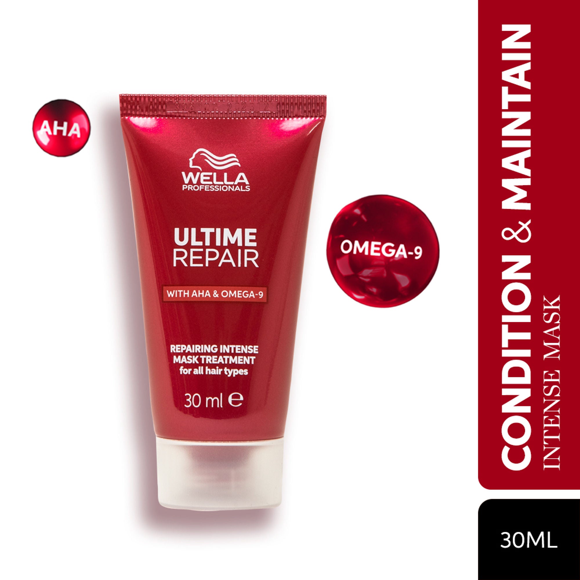 Wella Professionals Ultime Repair Intense Mask Mini with AHA & Omega-9 | Grocsy