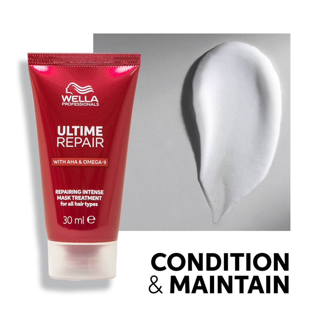 Wella Professionals Ultime Repair Intense Mask Mini with AHA & Omega-9 | Grocsy