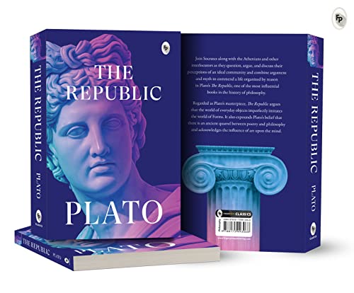 The Republic by Plato: Philosophical Masterpiece | Ancient Greek Philosophy | Ideal State | Political Theory | Socratic Dialogues | Virtue & Justice | Ethical Inquiry | Enlightenment Classic | Timeless Philosophical Work | Essential Reading for Thinkers | Grocsy