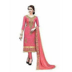 Light Red Dress Material | Grocsy
