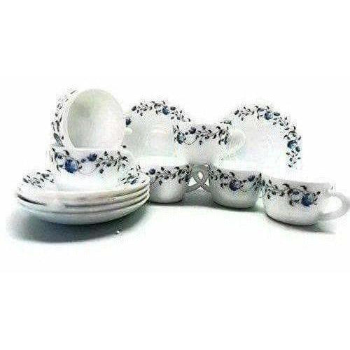 Cup and Saucer Set (12-Pieces) | Grocsy