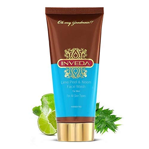 Inveda Lime Peel and Neem Face Wash | Grocsy