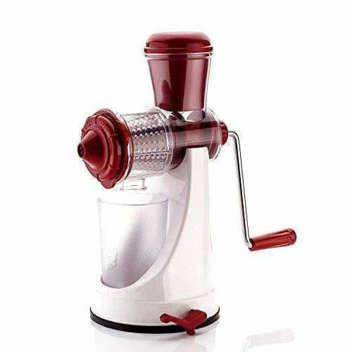 Fruit & Vegetable Manual Juicer with Steel Handle Polypropylene Hand Juicer | Grocsy