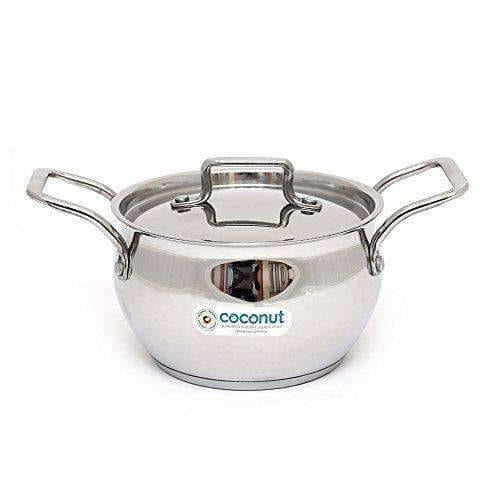 Stainless Steel Handi with Lid | Grocsy