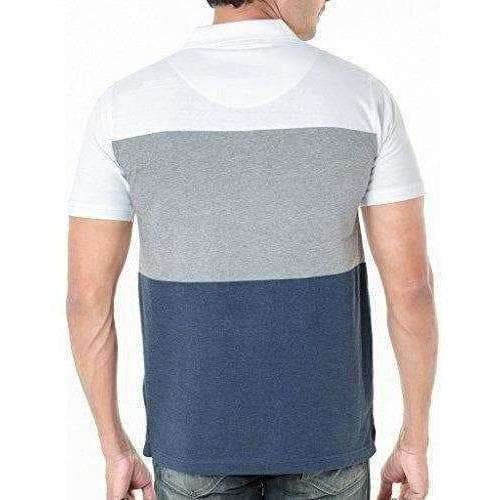 Men's Cotton Round Neck Half Sleeve Casual T-Shirt | Grocsy