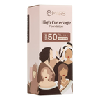 MARS Cosmetics SPF50 PA++++ High Coverage Liquid Foundation - 2 | Grocsy