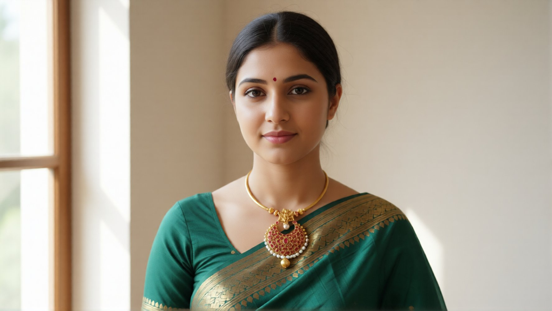 Pink Kemp Ganesh Necklace | Grocsy
