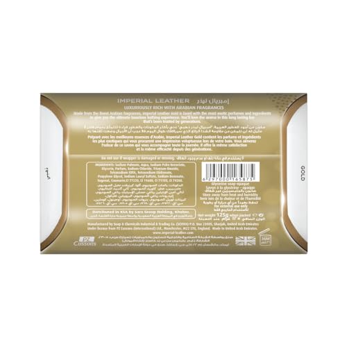Cussons Imperial Leather Gold Soap Luxuriously Rich With Arabian Fragrances | Grocsy