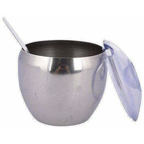 Stainless Steel Pickle Jar with Lid and Spoon for Kitchen | Grocsy