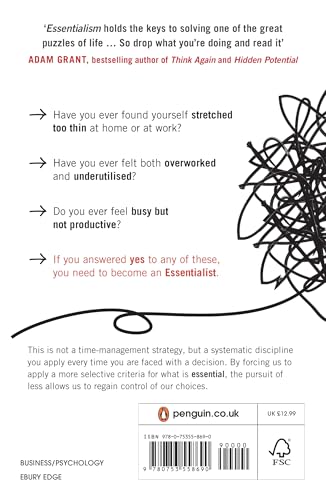 Essentialism: The Disciplined Pursuit Of Less | Grocsy