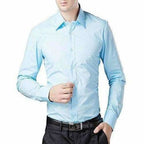 Men's Cotton Solid Full Sleeve Shirts | Grocsy