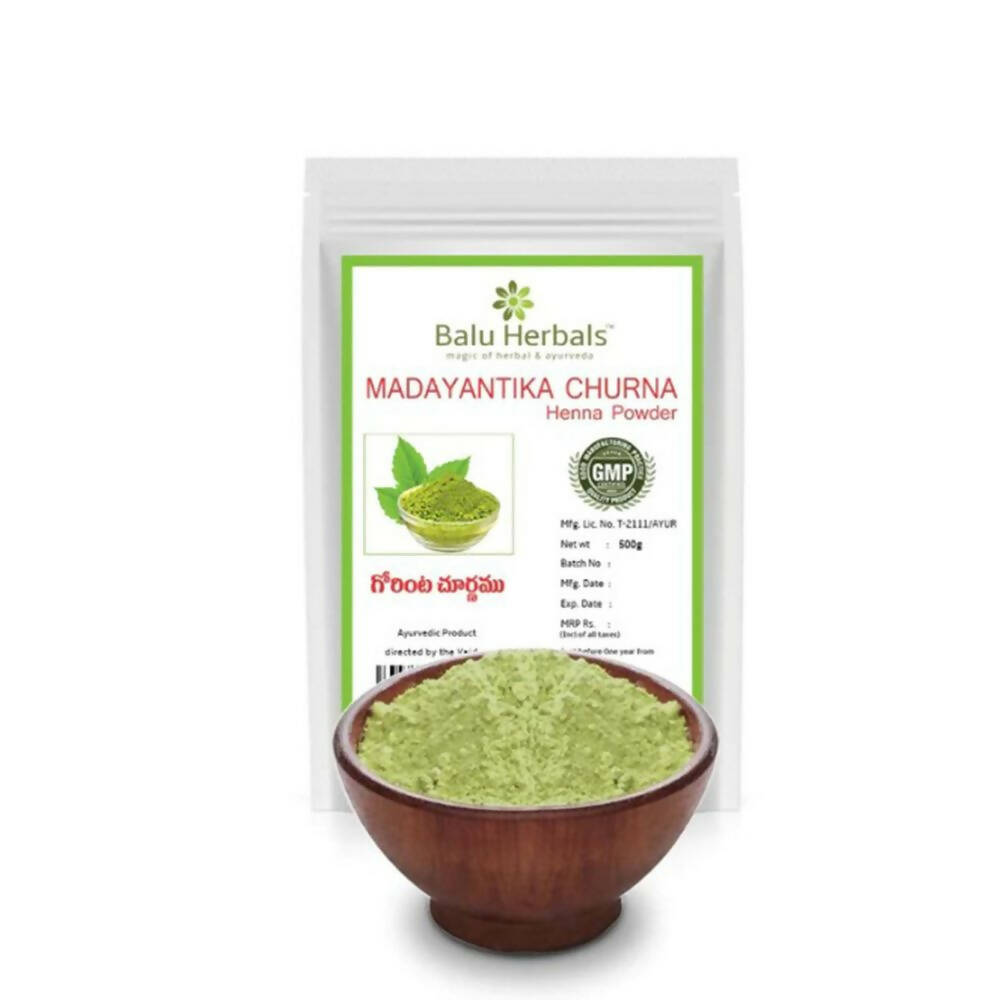 Balu Herbals Madayantika Churna Henna Powder | Grocsy