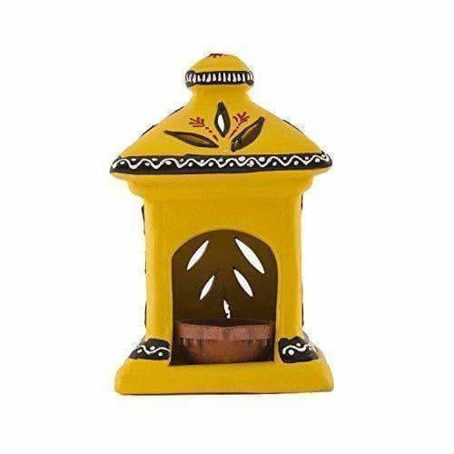 Handmade Hut Lamp / Terracotta / Diwali Diya/ Tealight / Oil Lamp | Grocsy