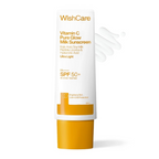 Wishcare Vitamin C Pure Glow Milk Sunscreen SPF 50 | Grocsy