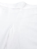 Juniper Women's White Solid Cotton Flex Dhoti Style Pants | Grocsy