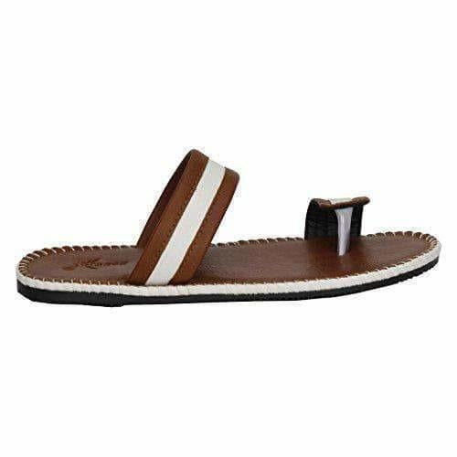 Men's Leather Slippers | Grocsy