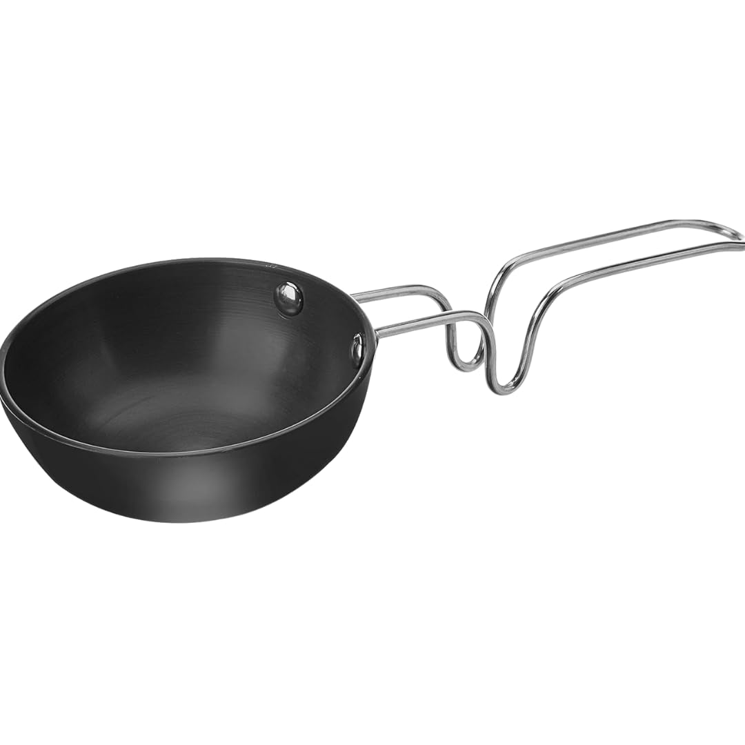 Brunchy Non-Stick Tadka Pan - Naturally Non-Stick Tempering Pan | Grocsy