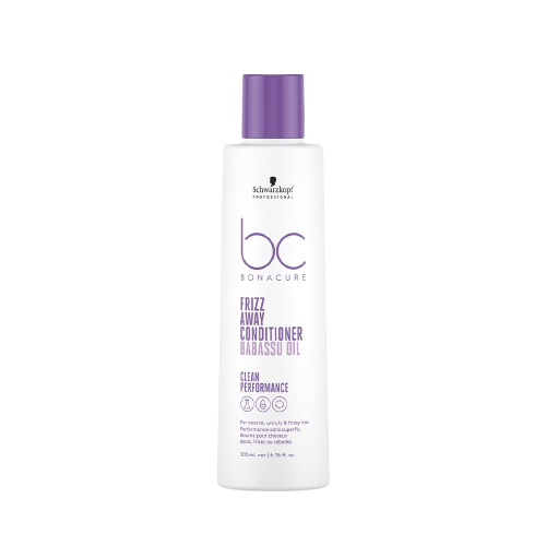Schwarzkopf Professional Bonacure Frizz Away Conditioner with Babassu Oil - Purple | Grocsy