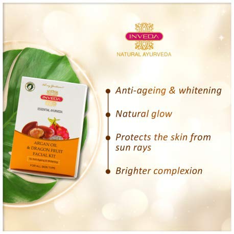 Inveda Argan Oil & Dragon Fruit Facial Kit | Grocsy