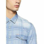 Lee Men's Checkered Regular Casual Shirt | Grocsy