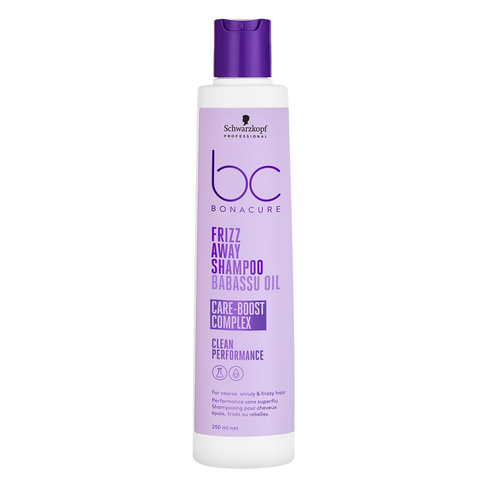 Schwarzkopf Professional Bonacure Frizz Away Shampoo With Babassu Oil | Grocsy