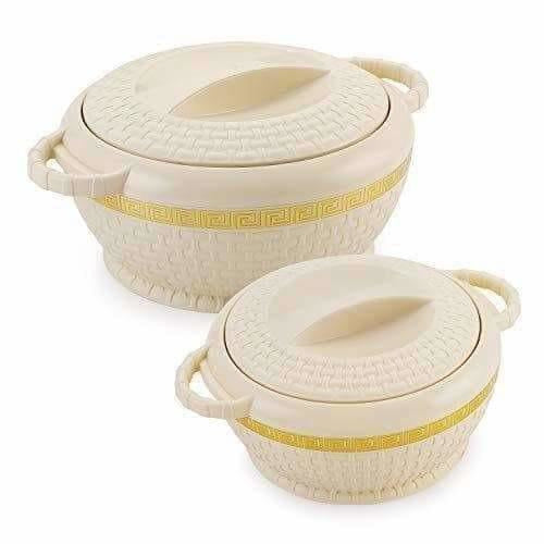 Finish Ivory Gold Casserole- Set of 2 | Grocsy