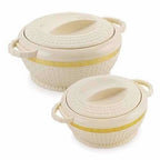 Finish Ivory Gold Casserole- Set of 2 | Grocsy