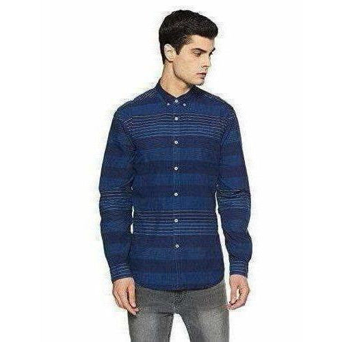 Lee Men's Checkered Slim Fit Casual Shirt | Grocsy