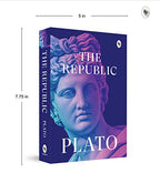 The Republic by Plato: Philosophical Masterpiece | Ancient Greek Philosophy | Ideal State | Political Theory | Socratic Dialogues | Virtue & Justice | Ethical Inquiry | Enlightenment Classic | Timeless Philosophical Work | Essential Reading for Thinkers | Grocsy