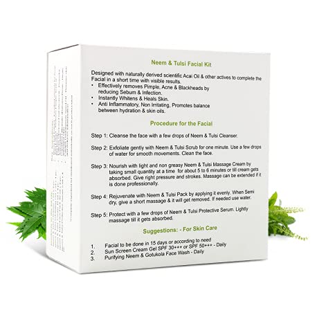 Inveda Neem and Tulsi Facial Kit | Grocsy