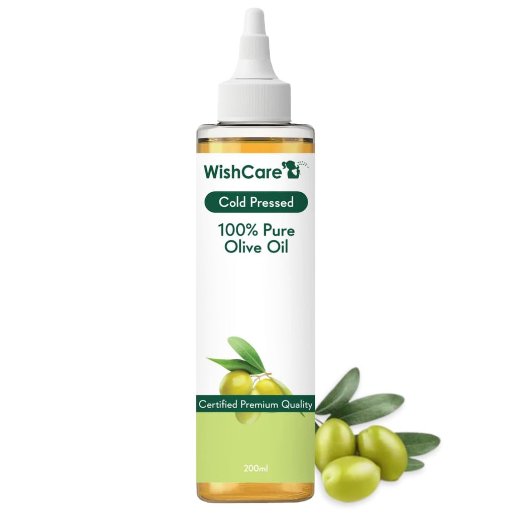 WishCare 100% Pure Premium Cold Pressed Olive Oil | Grocsy
