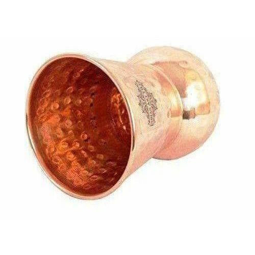 Copper Glass Tumbler, Drink ware & Serve ware -  Set Of 2 | Grocsy