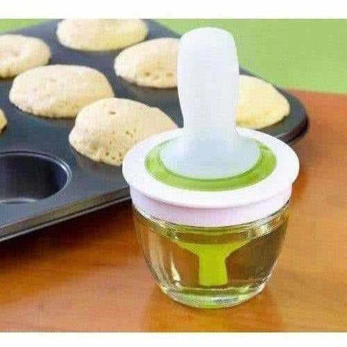 Silicone Oil Brush Basting Set (Ks14, Multicolour) | Grocsy