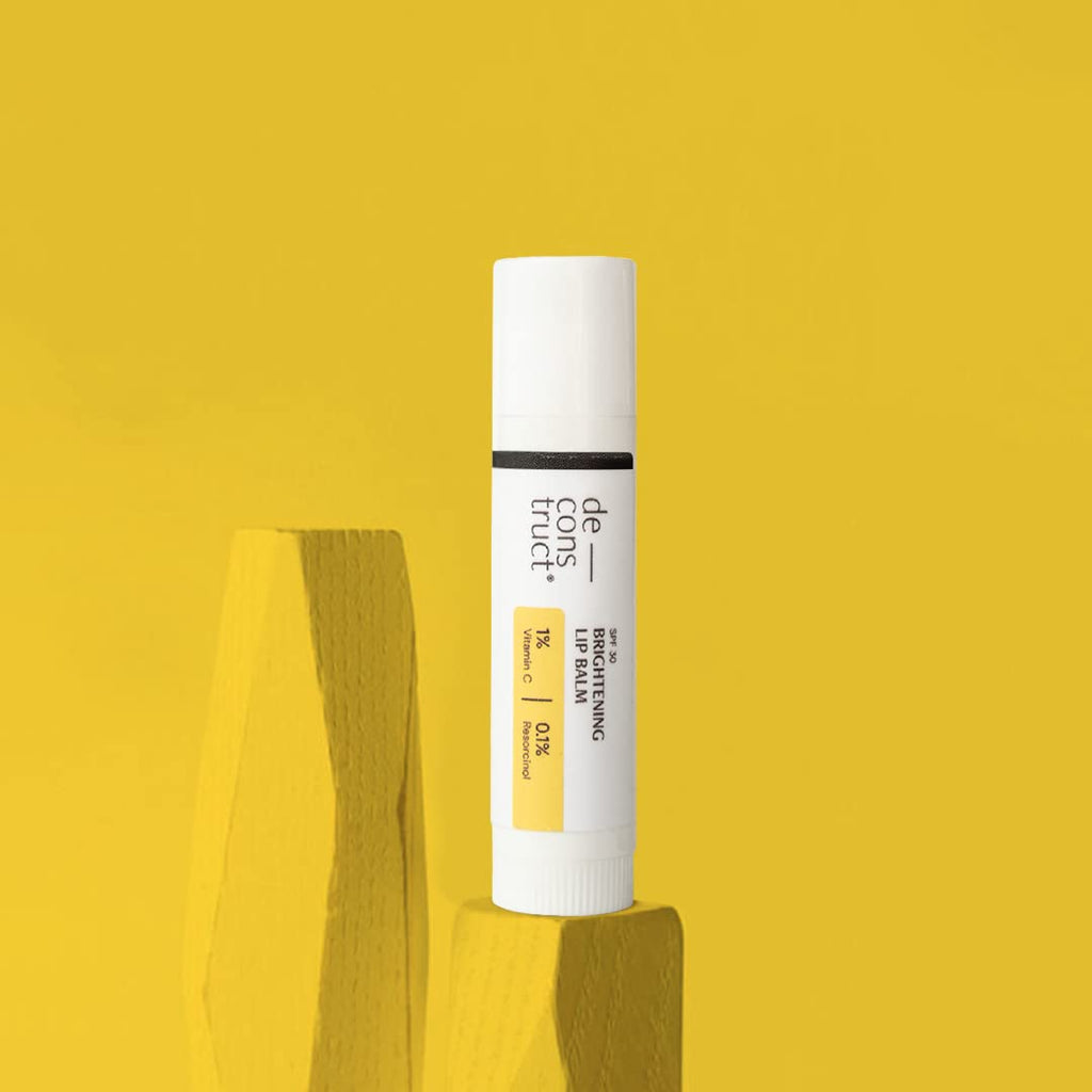 Deconstruct Brightening Lip Balm with SPF 50 - For Dark, Pigmented, Dry, Flaky Lips | Grocsy