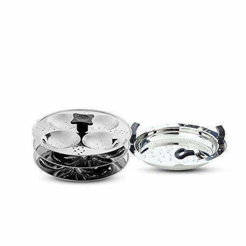 Idly Stand with Copper Kadai- 2 Layered | Grocsy
