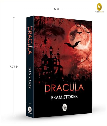Dracula by Bram Stoker – A Timeless Novel of Gothic Fiction | Vampire Novel | Horror Classic | Transylvania | Victorian Era | Supernatural Creatures | Themes of Immortality and Bloodlust | Perfect for Horror Enthusiasts by Bram Stoker | Grocsy