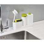 Self Sink Drainer Dishwasher Sanitize Liquid Dispenser and Sponge Holder | Grocsy