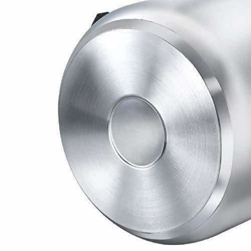 Prestige Deluxe Alpha Stainless Steel Deep Pan Pressure Cooker, 5 Litres, Silver | Grocsy