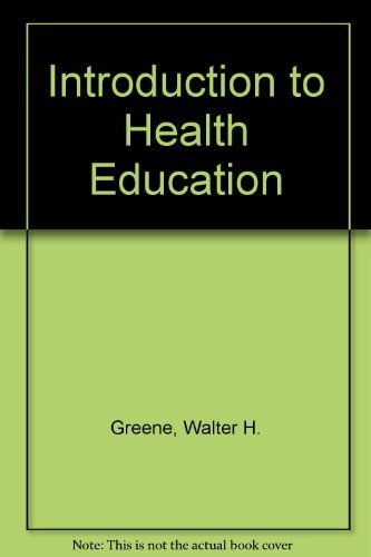 Introduction To Health Education by Greene Walter , | Grocsy
