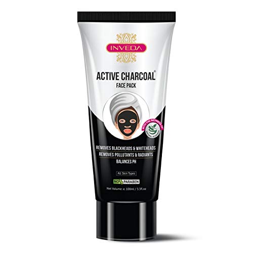 Inveda Active Charcoal Face Pack | Grocsy