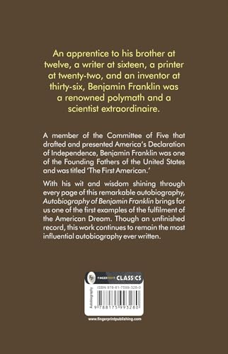 The Autobiography of Benjamin Franklin: Founding Father's Life Story | American Statesman | Enlightenment Thinker | Self-Made Man | Historical Memoir | Revolutionary Era by Benjamin Franklin | Grocsy