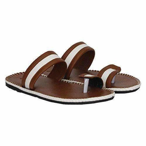 Men's Leather Slippers | Grocsy