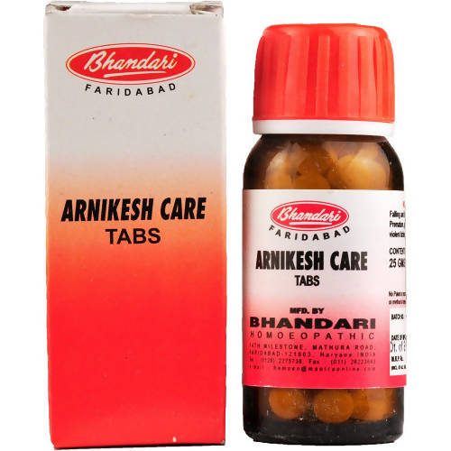 Bhandari Homeopathy Arnikesh Care Tablets | Grocsy