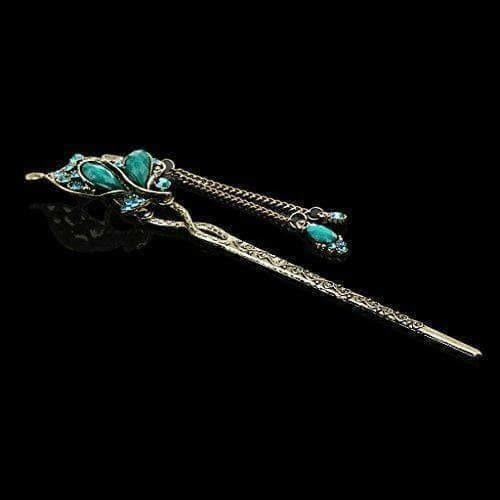 Colourful Rhinestone Hair Pin | Grocsy
