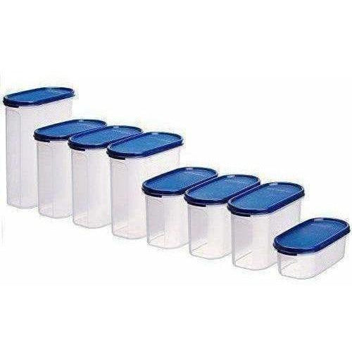 Organize Your Kitchen Set, 8-Pieces, Mod Blue | Grocsy