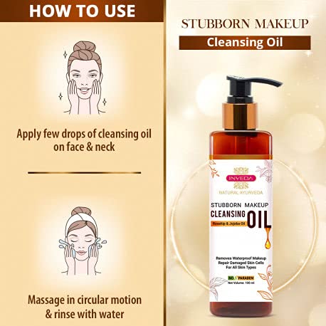 Inveda Stubborn Makeup Cleansing Oil | Grocsy