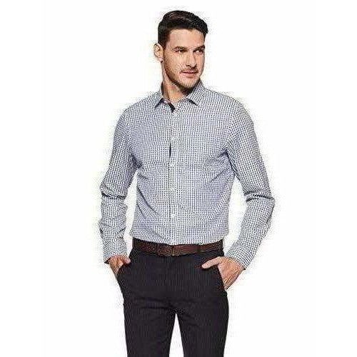 Men's Plain Regular Fit Formal Shirt | Grocsy