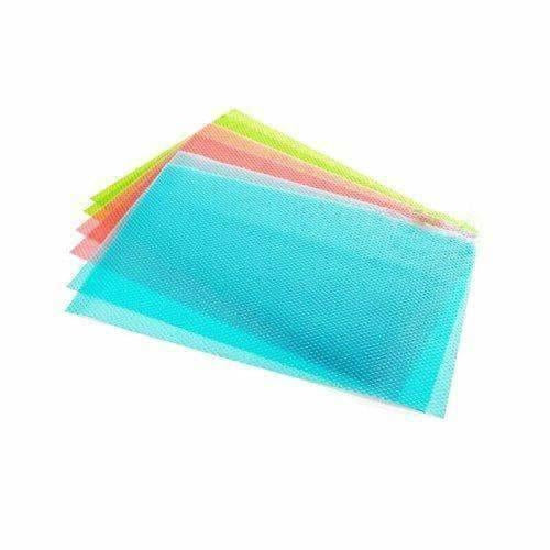 Refrigerator Drawer Mat 6 Piece Set - MultiColor | Grocsy