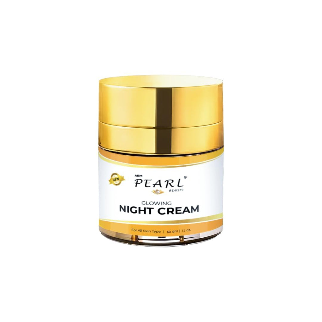 ARM Pearl Glowing Night Cream For Men And Women | Grocsy